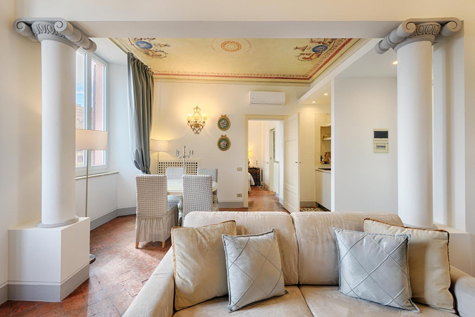 Апартаменты Palazzo Lenzi Сиена Экстерьер фото